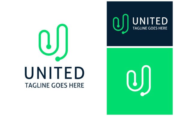 Download Initial Letter U Simple Modern Line Logo - Modern Collection